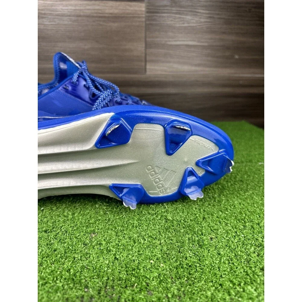 NEW Adidas Energy Boost Icon‎ 2 Baseball Cleats Blue White B72825 Men’s 12.5